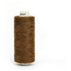 Нитки бытовые "Ideal", 40/2, 366 м, (цвет: 277 коричневый), 10 штук