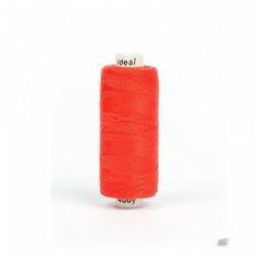 Нитки бытовые "Ideal", 40/2, 366 метров, цвет: 156 красный, 10 штук