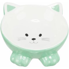Миска - кошка, керамика, 0.15 л/ф 14 см, Trixie (товары для животных, 24807)