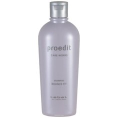Lebel Proedit Bounce Fit Shampoo - Восстанавливающий шампунь для сильно поврежденных, сухих, ломких волос 300 мл