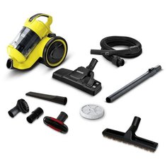 Циклонный пылесос для дома Karcher VC 3 Floor Full Complect (+ насадки для твёрдой и мягкой мебели и щелевая)