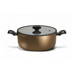 Кастрюля TENACE, с стекл. крышкой, 20см.TVS (DT474203710001C) 2.8 л