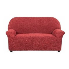 Чехол для мебели: Чехол на 2-х местный диван Микрофибра Бордовый Еврочехол