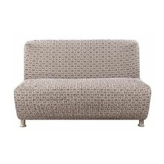 Чехол для мебели: Чехол на 2- х местный диван без подлокотников Сиена Сатурно коричневый Еврочехол