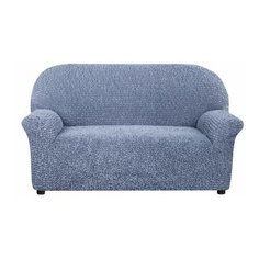 Чехол для мебели: Чехол на 2- х местный диван Микрофибра Пепельно- голубой Еврочехол