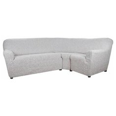 Чехол для мебели: Чехол на классический угловой диван Тела Пианта молочный Еврочехол