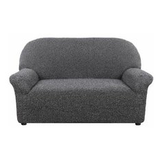 Чехол для мебели: Чехол на 2- ух местный диван "Аричиато" Медитеранио серый Еврочехол