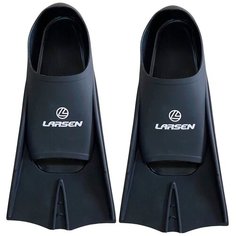 Ласты укороченные силиконовые Larsen 6975 черный 42-44