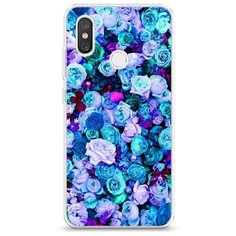 Силиконовый чехол "Цветочный ковер" на Xiaomi Mi 8 / Сяоми Ми 8 Case Place