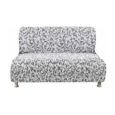 Чехол для мебели: Чехол на 2- ух местный диван "Сиена" Джоя гриджо без подлокотников Еврочехол