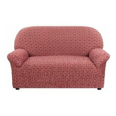 Чехол для мебели: Чехол на 2- х местный диван Сиена Сатурно бордовый Еврочехол