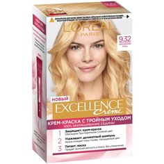 LOreal Paris Excellence стойкая крем-краска для волос, 9.32 сенсационный блонд