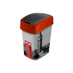 Контейнер для мусора DECO FLIP BINS London, CURVER