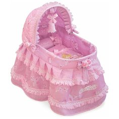 51123 Кроватка для куклы с козырьком серии Мария, 46 см De Cuevas Toys