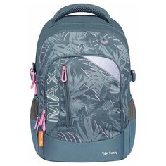 TIGER FAMILY Рюкзак TIGER FAMILY молодежный, MAX, с ортопедической спинкой, Hawaiian Vibe, 43х33х23 см, 270220