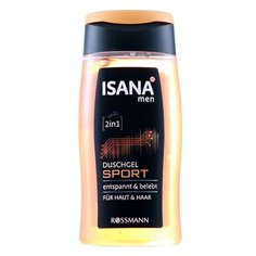 Гель для душа ISANA Спорт 2-в-1, 300 мл