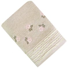 Полотенце флер бежевое Хлопок 80%/Модал 20%, 50х90, Бежевый Tana