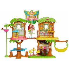 Набор с куклой Enchantimals Джунгли-кафе, GNC57