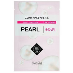 Etude House тканевая маска 0.2 Therapy Air Mask Pearl с экстрактом жемчуга, 20 мл