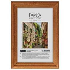 Рамка деревянная 10*15см, OfficeSpace, №1, мокко