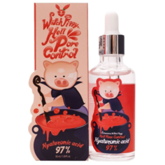 Elizavecca Witch-Piggy Hell-Pore Control Hyaluronic Acid 97% сыворотка для лица с гиалуроновой кислотой, 50 мл