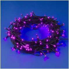 Гирлянда Uniel UL-00007310, 2000 см, 200 ламп, розовый/зеленый провод