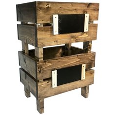 Этажерка. Этажерка деревянная для кухни Shelving Glwood