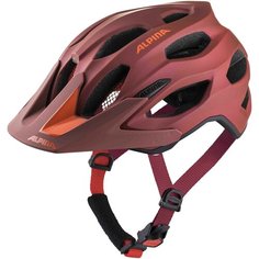 Велошлем Alpina 2020 Carapax 2.0 Indigo-Cherry-Drop (См:52-57)
