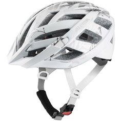 Велошлем Alpina 2021 Panoma 2.0 White/Silver Leafs Gloss (См:52-57)
