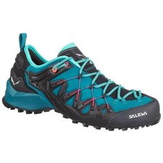 Ботинки хайкеры Salewa , размер 4.5 , blue malta vivacious 8736