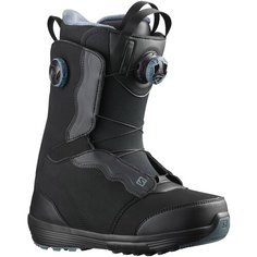 Сноубордические ботинки Salomon Ivy Boa SJ, р. 6.5 / 24.5, black/black/stormy