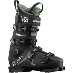 Горнолыжные ботинки Salomon S/Max 120 Gw, 10 / 28, Black/Oil Green/Silver