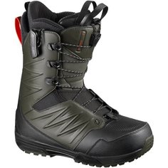 Сноубордические ботинки Salomon Synapse Wide, р. 10 / 28, olive nigh/black