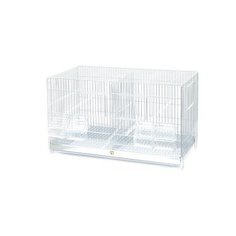 Benelux аксессуары Клетка для птиц двойная 55*32*37 см (Metal birdcage 2 parts 55x32x37 cm) 1560056, 10,000 кг