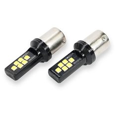 Лампа светодиодная габаритная ⚡️ SD-513 P21/5W/1157 ⚡️ 3030 ⚡️ 12 SMD 6.0W 17x50MM ⚡️ 12V ⚡️ обманка ⚡️ ELEMENT ⚡️ 2 шт
