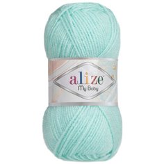 Пряжа для вязания Ализе My Baby (100% акрил) 5х50г/150м цв.189 св.бирюзовый Alize