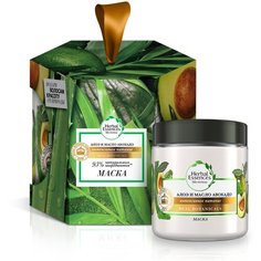 Herbal Essences bio:renew Маска для волос Алоэ и Масло Авокадо в подарочной упаковке, 250 мл, банка