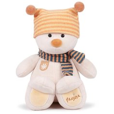 KULT Misha+Masha Мягкая игрушка медведь Masha в шапке, 30см