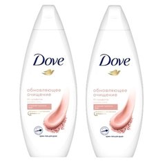 Гель для душа Dove Pink clay, 250 мл, 2 шт.