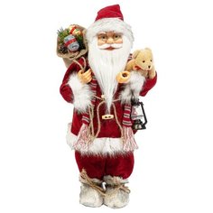 Фигурка Дед Мороз 46 см (красный вельвет) Winter Glade