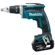 Аккумуляторный шуруповерт Makita DFS452TJX2 Li-Ion 5.0 А·ч 18 В х2 кейс Makpac
