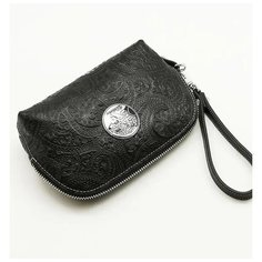 Женская кожаная косметичка Sergio Valentini с расческой СВ 8115-5084/р