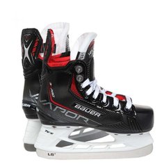 Коньки хоккейные Bauer Vapor 3X PRO S21 YTH (размер D 12.5, цвет Черный) Бауэр