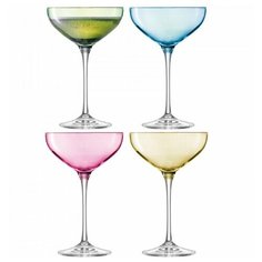 Набор из 4 бокалов-креманок Polka 235 мл пастельный Lsa