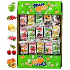 Пастила фруктовая натуральная (ассорти микс) без сахара, 1 кг Ямми