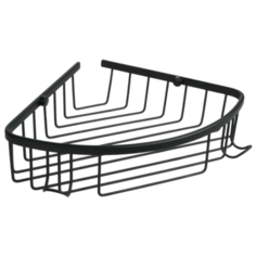 Полка Fixsen Hotel FX-31051-1A угловая, черная