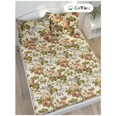 Простынь на резинке Milky Garden "Винтаж" 180х200 см