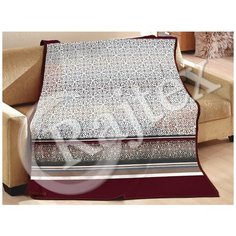 Плед евро Пантекс хлопок 14128b Блюз бордо Сонька Дремка