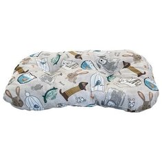 Лежак - матрас для животных овальный ANTEPRIMA Basic "Pets", бежевый, S, (60х40х10см) (Италия)