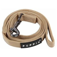 Поводок для собак PUPPIA "TONE", бежевый, 120х1.5см (Южная Корея)